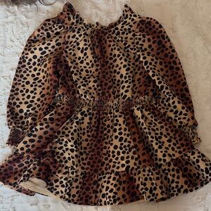 Janie & Jack leopard dress